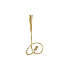 Load image into Gallery viewer, Knot Candle Holder- Gold , 33cm