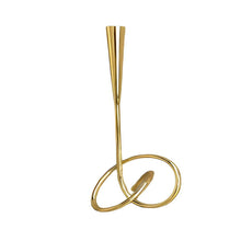 Load image into Gallery viewer, Knot Candle Holder- Gold , 42cm