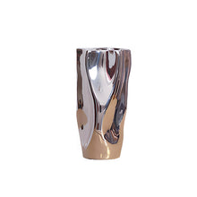 Load image into Gallery viewer, Abstract Flower Ceramic Vase - Silver, 20