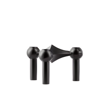 Load image into Gallery viewer, Molecular Structure Candle Holder - Black