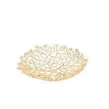 Load image into Gallery viewer, Coral Decorative Bowl - Gold