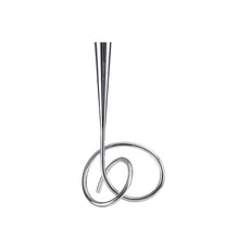 Load image into Gallery viewer, Knot Candle Holder- Silver , 33cm