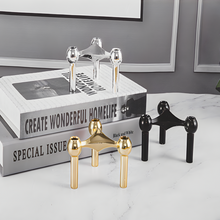 Load image into Gallery viewer, Molecular Structure Candle Holder - Gold
