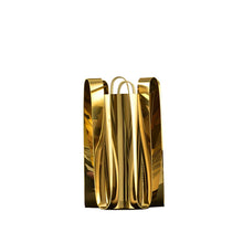 Load image into Gallery viewer, Floral Vase - Gold, 26 cm