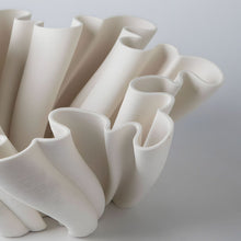 Load image into Gallery viewer, Ceramic 3D Printing Vase - White