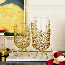 Load image into Gallery viewer, Gold Coral Vase - 24 cm