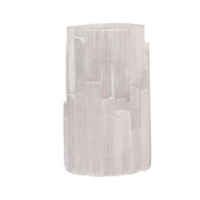 Load image into Gallery viewer, Crystal Glass Candle Holder - 18 cm