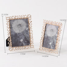 Load image into Gallery viewer, Branch Inspired Photo Frame - Gold, 21 cm