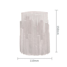 Load image into Gallery viewer, Crystal Glass Candle Holder - 15 cm