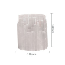Load image into Gallery viewer, Crystal Glass Candle Holder - 12 cm