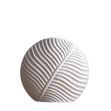 Load image into Gallery viewer, Leaf Ceramic Vase - White, 33.5 cm