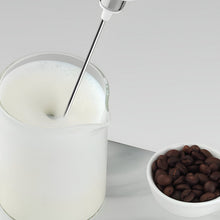 Load image into Gallery viewer, 3 In 1 Rechargeable Electric Milk Frother - Black