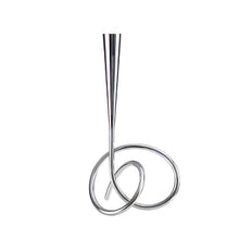 Load image into Gallery viewer, Knot Candle Holder- Silver , 42cm
