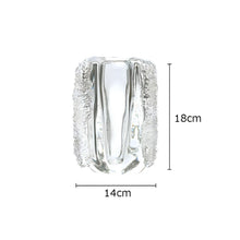 Load image into Gallery viewer, Crystal Glass Vase - Clear, 18cm
