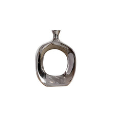 Load image into Gallery viewer, Classic Hollow Vase - Silver, 26cm
