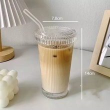 Load image into Gallery viewer, Glass Tumbler - Transparent, 375 ml
