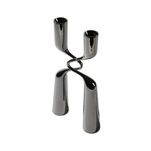 Load image into Gallery viewer, H Shaped Candle Holder - Grey, 30 cm
