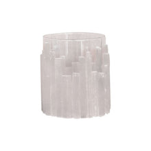 Load image into Gallery viewer, Crystal Glass Candle Holder - 12 cm
